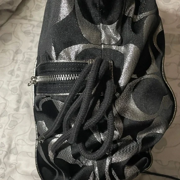 Coach poppy tote purse handles and cross body strap EUC final price drop - Picture 4 of 12